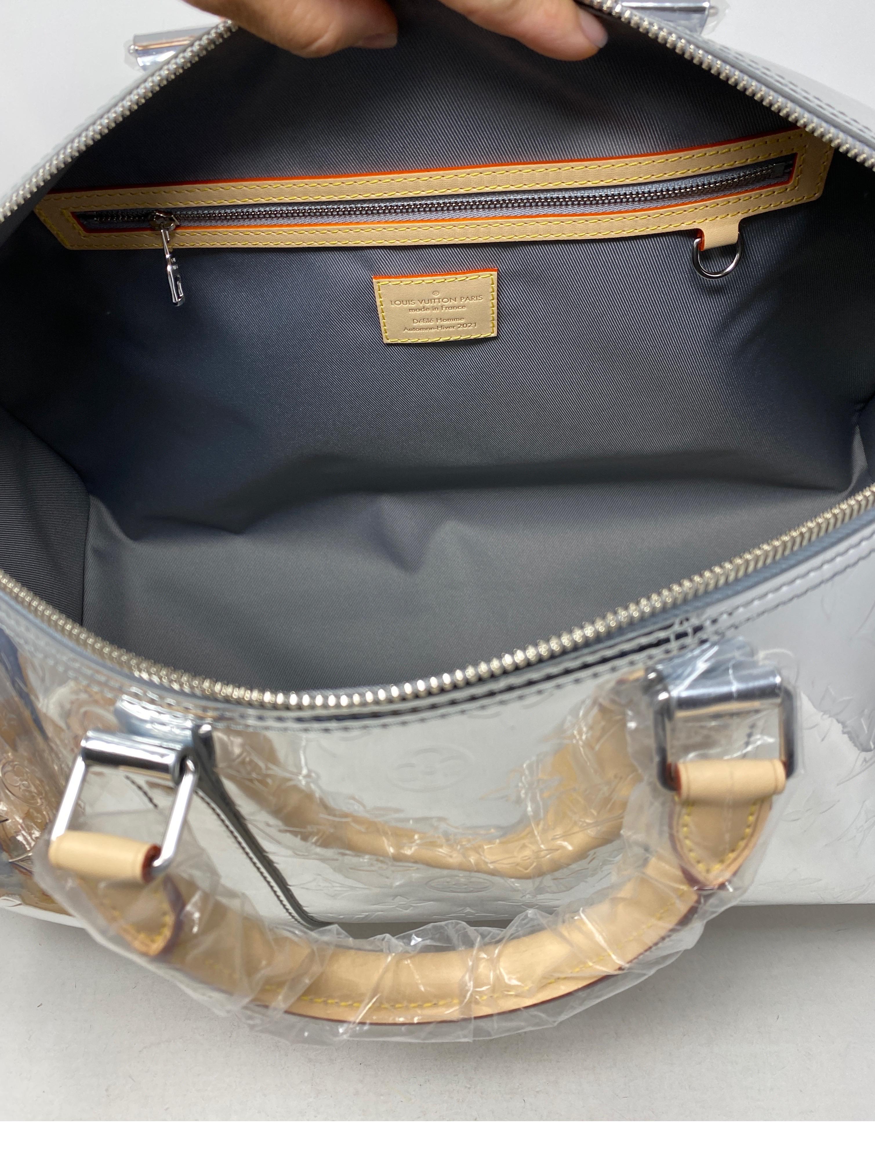 Louis Vuitton Silver Mirrored Virgil Abloh Bandouliere 4