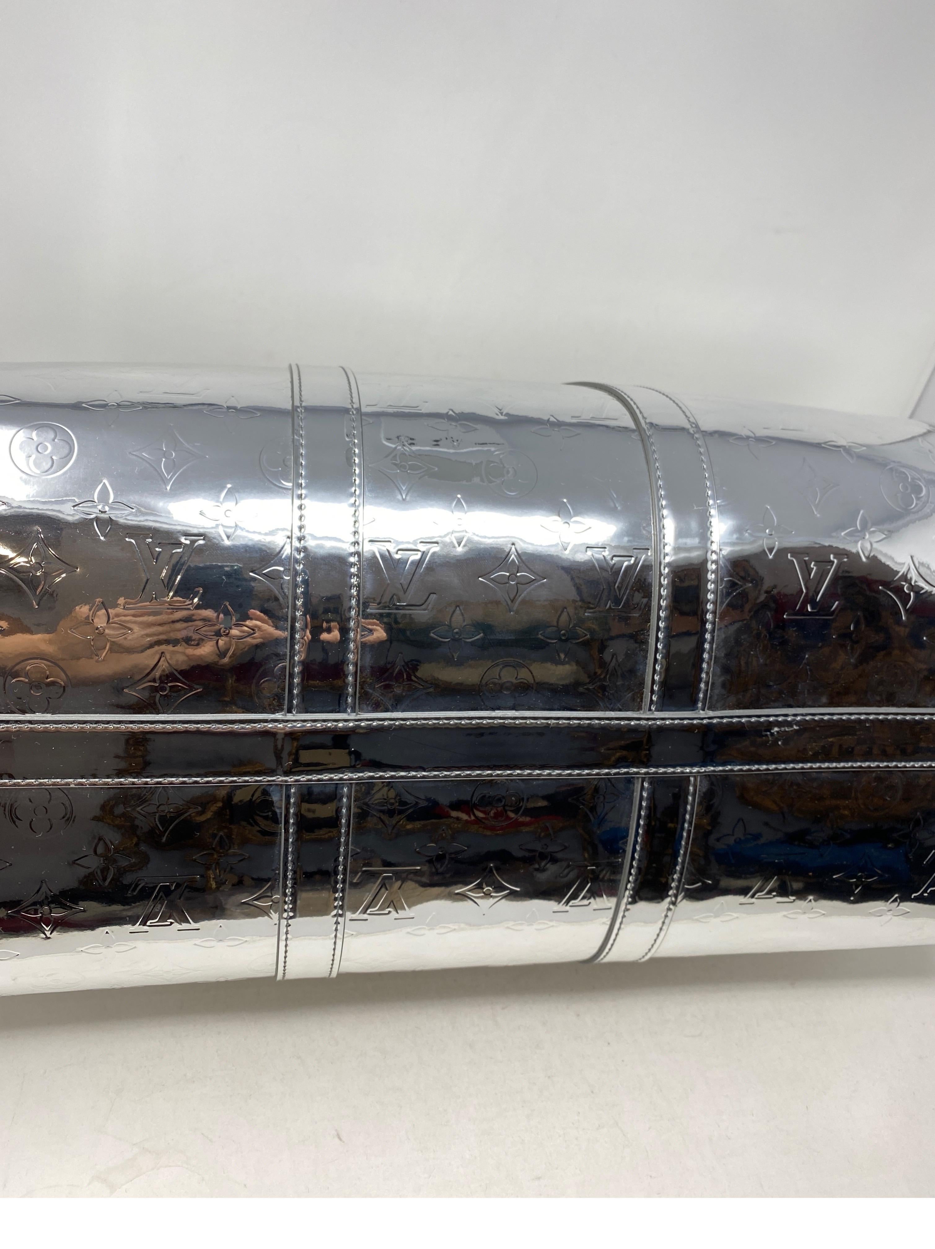 Louis Vuitton Silver Mirrored Virgil Abloh Bandouliere 9