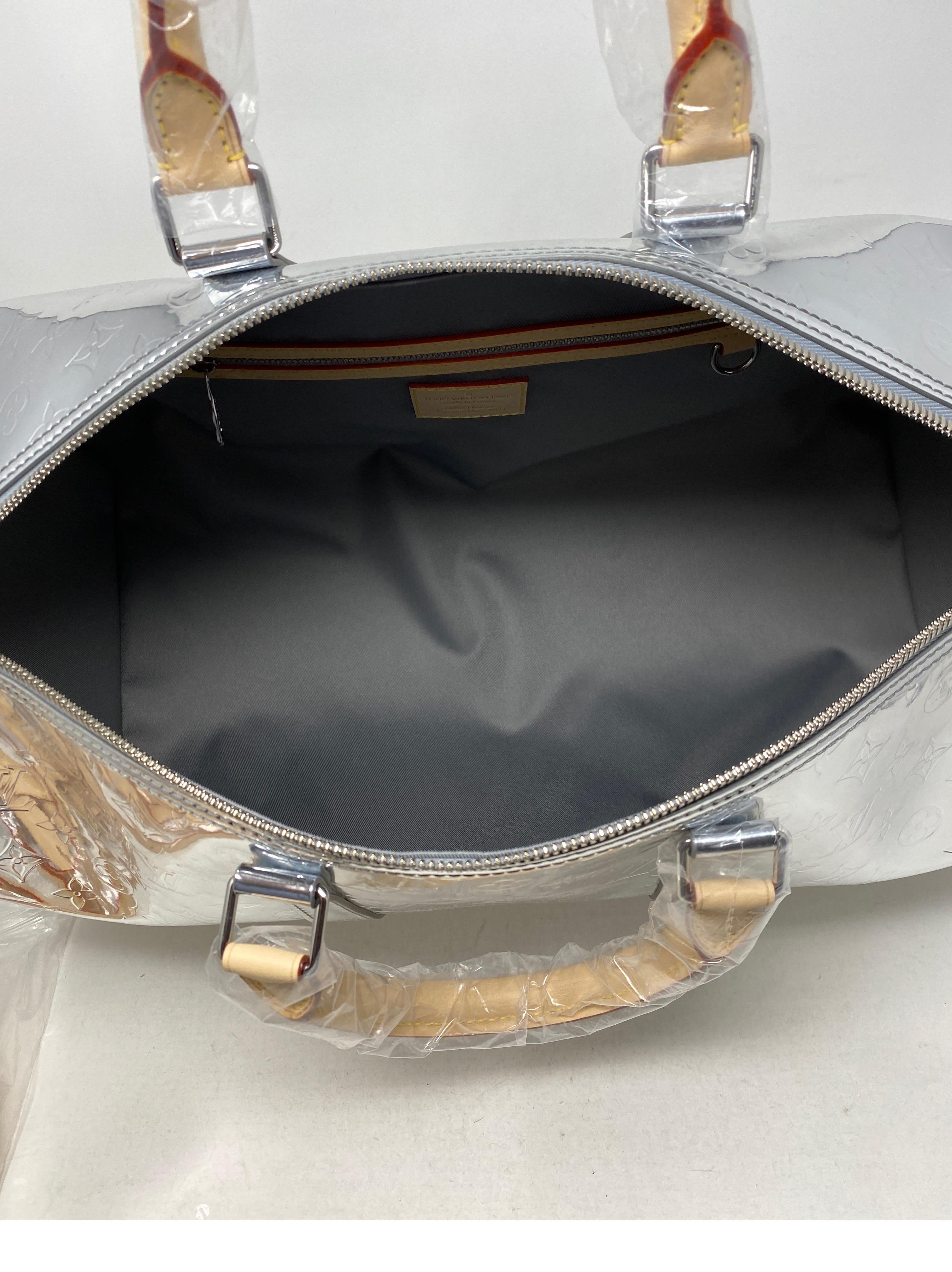 Louis Vuitton Silver Mirrored Virgil Abloh Bandouliere 2