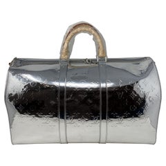 Louis Vuitton Silver Mirrored Virgil Abloh Bandouliere