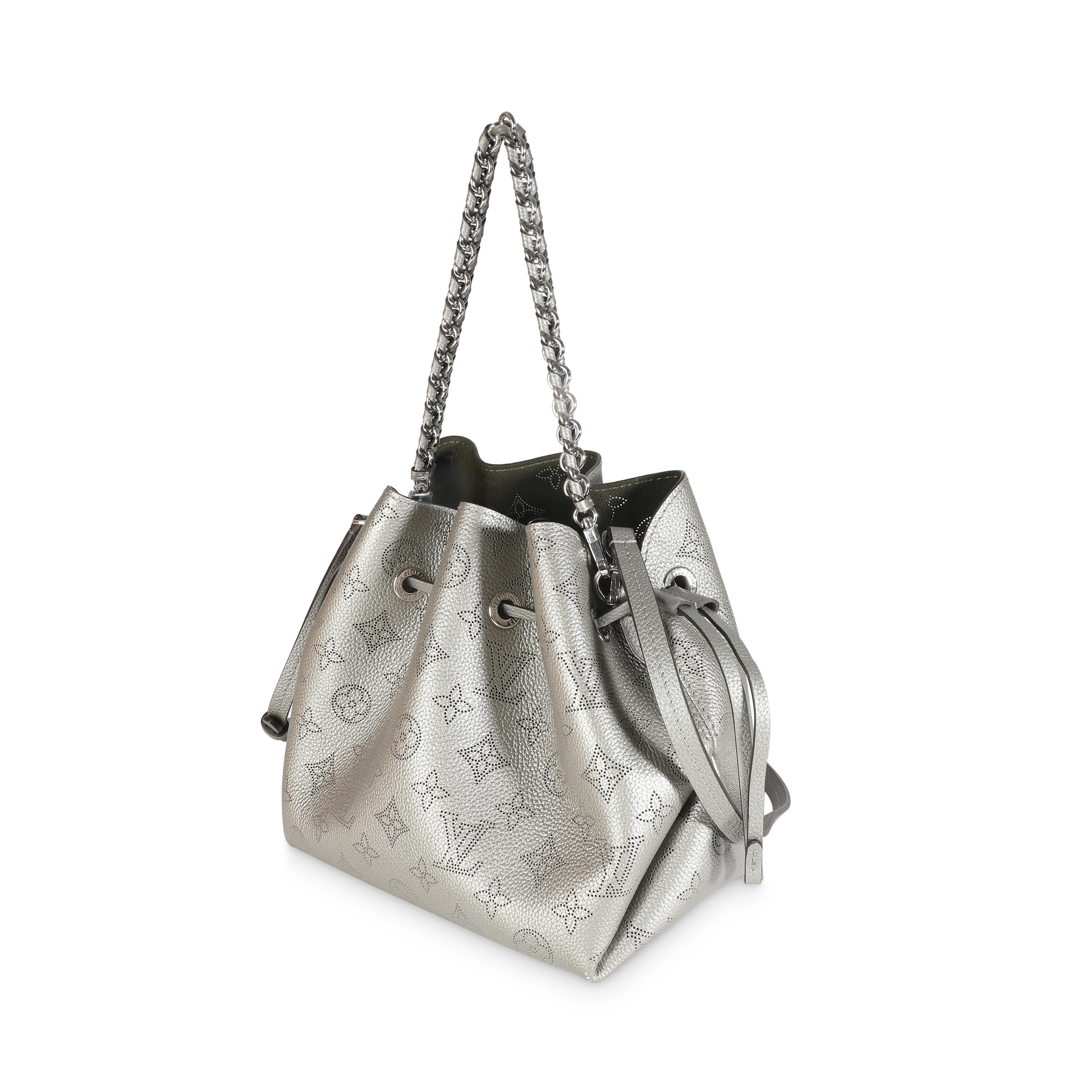 Women's Louis Vuitton Silver Monogram Mahina Bella