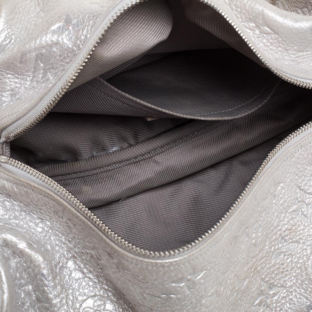 Louis Vuitton Silver Monogram Shimmer Limited Edition Comete Bag 3