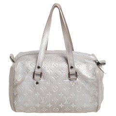 Louis Vuitton Silver Monogram Shimmer Limited Edition Comete Bag