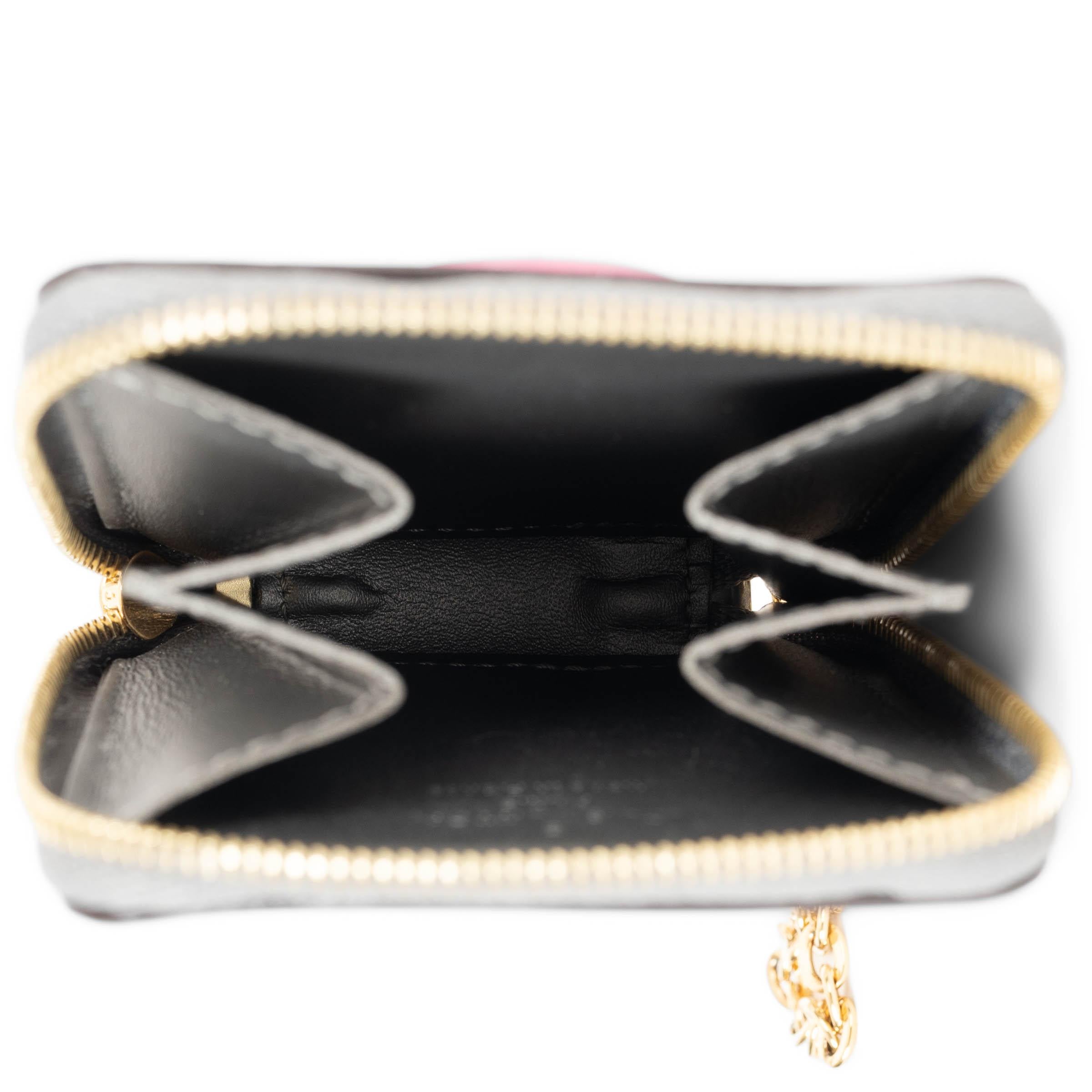 LOUIS VUITTON argento Monogram Vernis pelle FLOWER PORTEMONNAIE CARRE Portafoglio In condizioni ottime in vendita a Zürich, CH