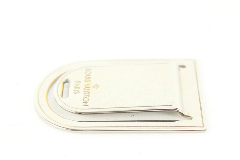 Louis Vuitton Silver Pans A Vie Porto Money Clip Bill Fold ref