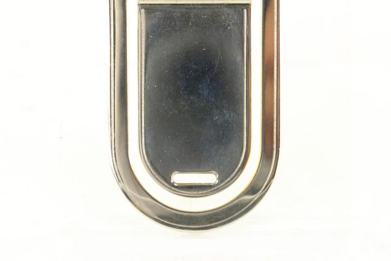 Louis Vuitton Silver Pans A Vie Porto Money Clip Bill Fold 86lk52s