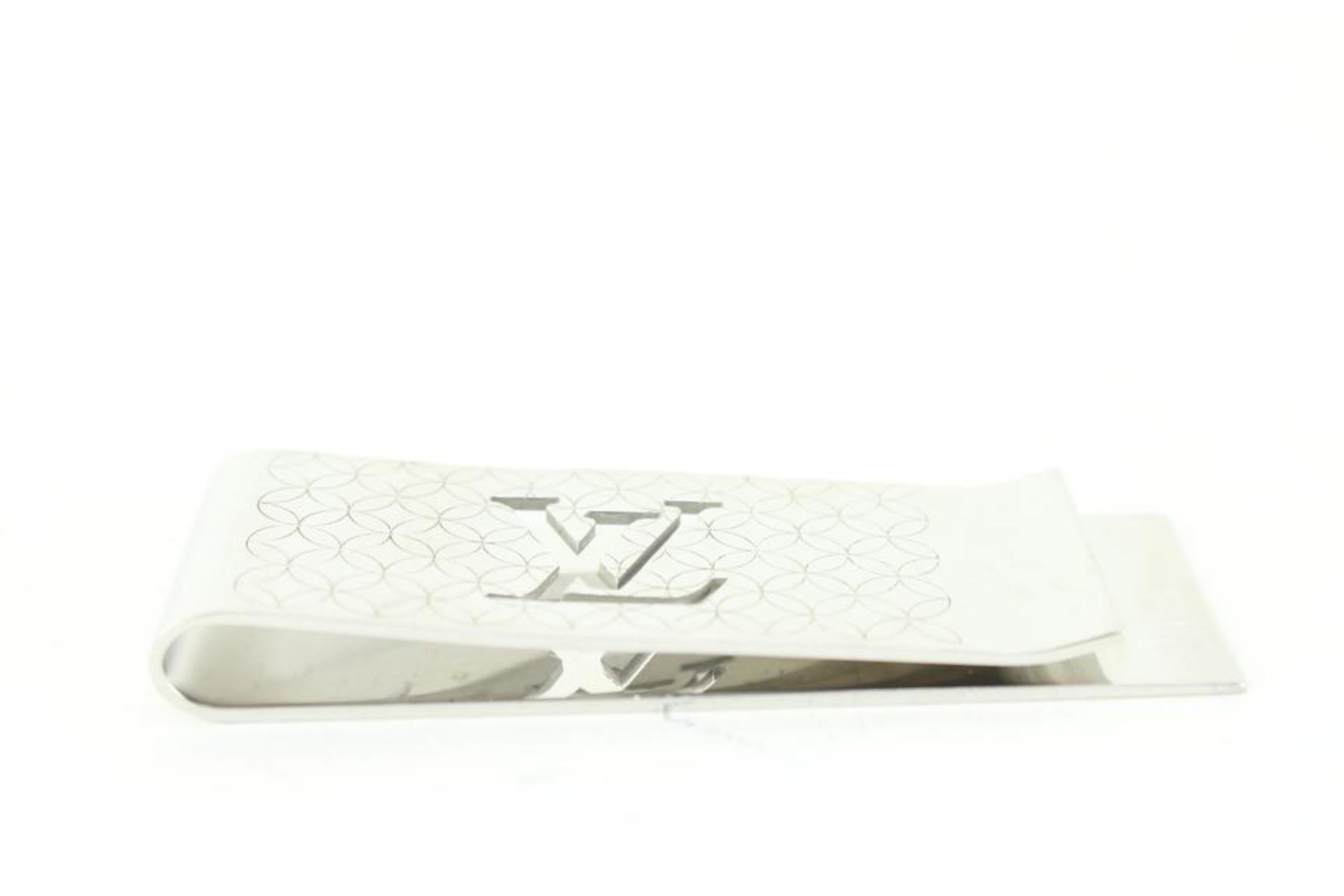 Louis Vuitton Silver Pans Vie Champs Elysees Money Clip 71lz429s 6