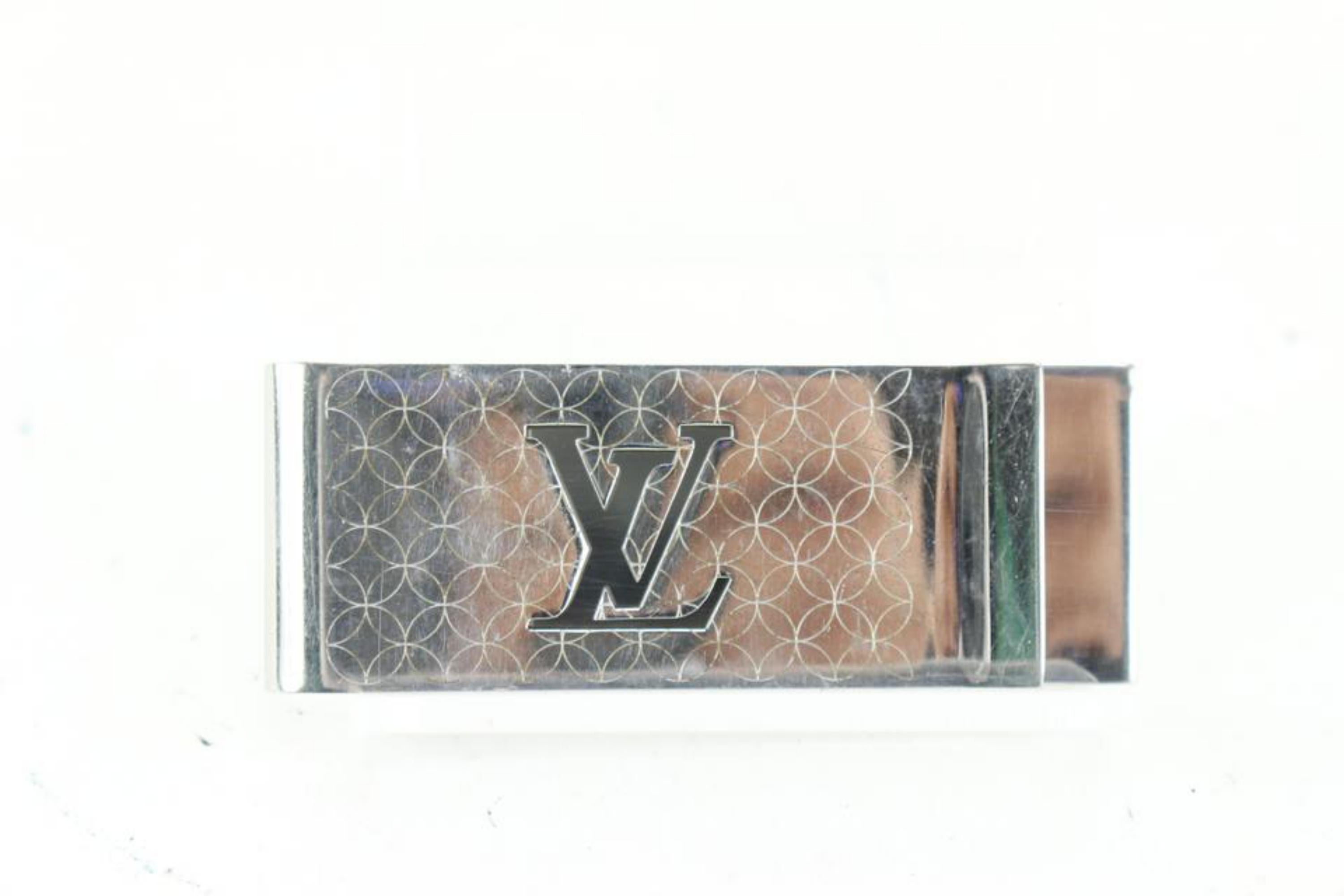 Louis Vuitton Silver Pans Vie Champs Elysees Money Clip 71lz429s 7