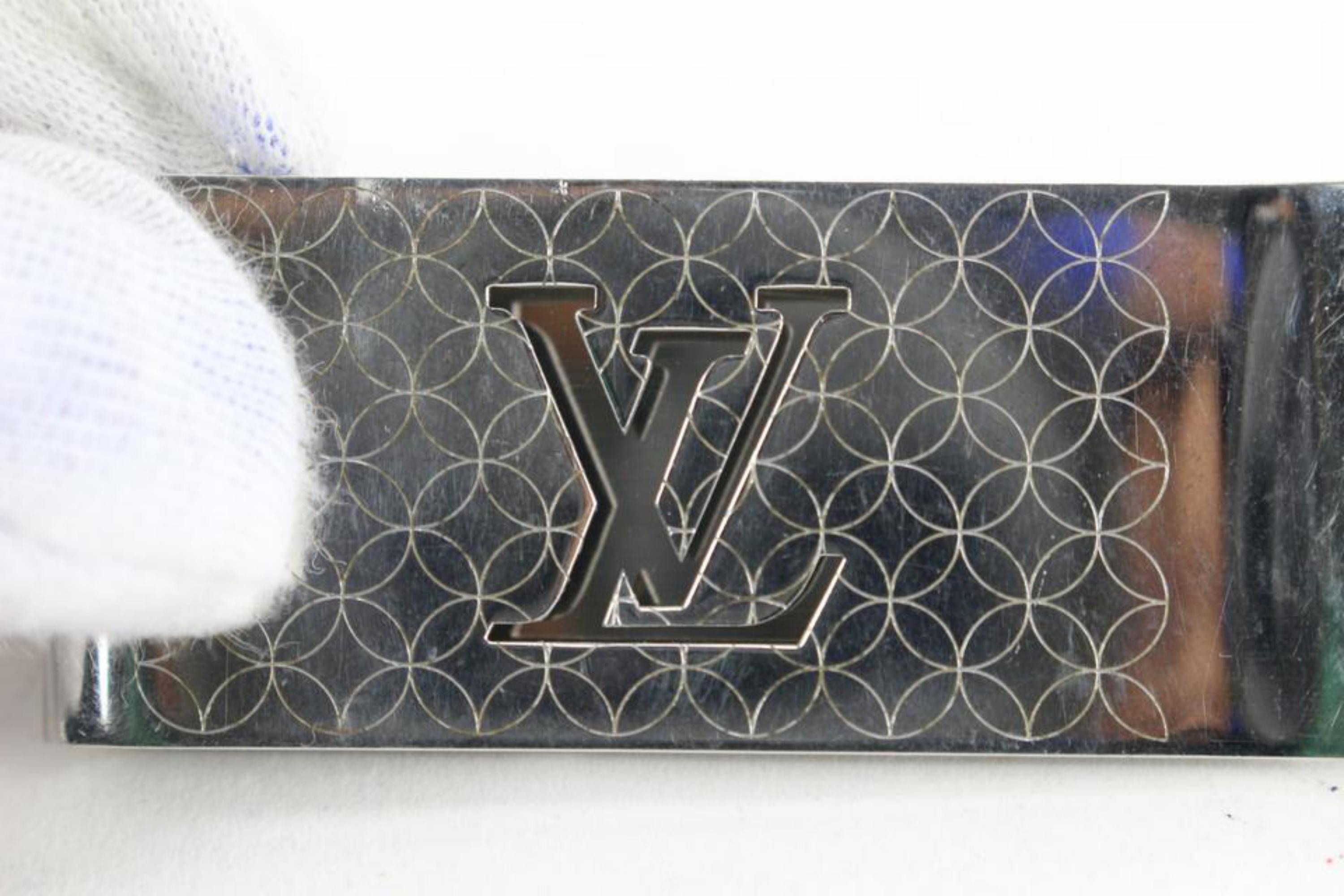 Louis Vuitton Silver Pans Vie Champs Elysees Money Clip 71lz429s 3
