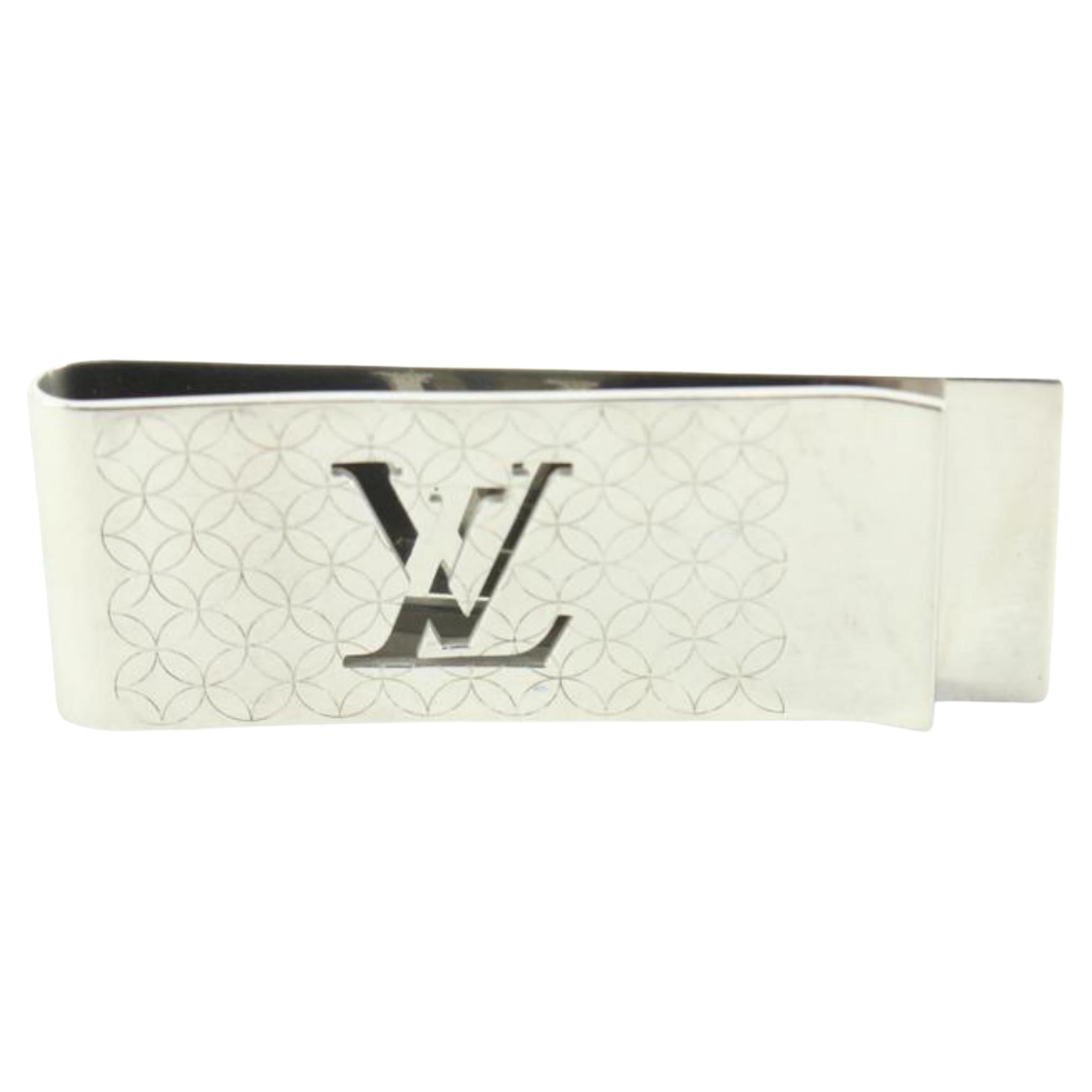 Louis Vuitton Neo LV Club Bill Clip Taiga Leather Money Clip M00020