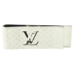 Louis Vuitton Silver Pans Vie Champs Elysees Money Clip 71lz429s