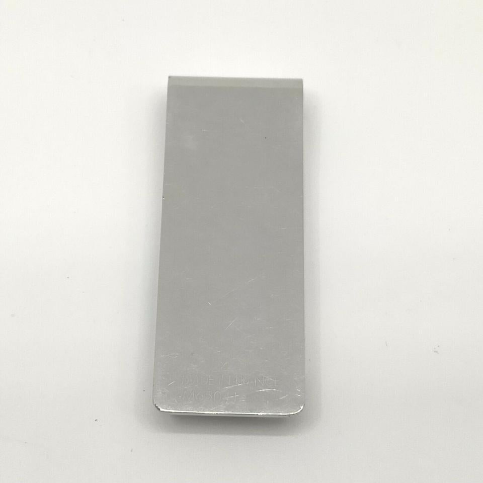 Louis Vuitton Silver Pans Vie-Champs Elysees Money Clip Cash Bill Fold 861671 In Good Condition In Dix hills, NY