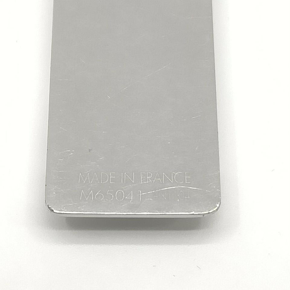 Women's Louis Vuitton Silver Pans Vie-Champs Elysees Money Clip Cash Bill Fold 861671