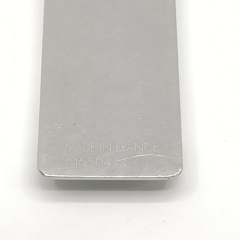 Louis Vuitton Silver Pans Vie-Champs Elysees Money Clip Cash Bill Fold  861671 at 1stDibs