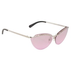 Louis Vuitton Silver/Pink Z1040W Cat Eye Sunglasses