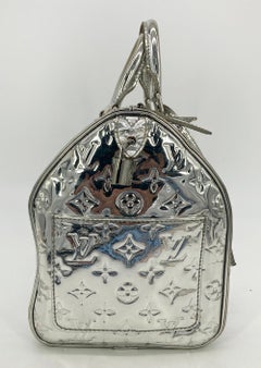 Louis Vuitton Silver Mirror Speedy 35