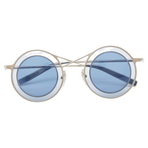 Romeo Gigli Light Blue Sunglasses - For Sale on 1stDibs