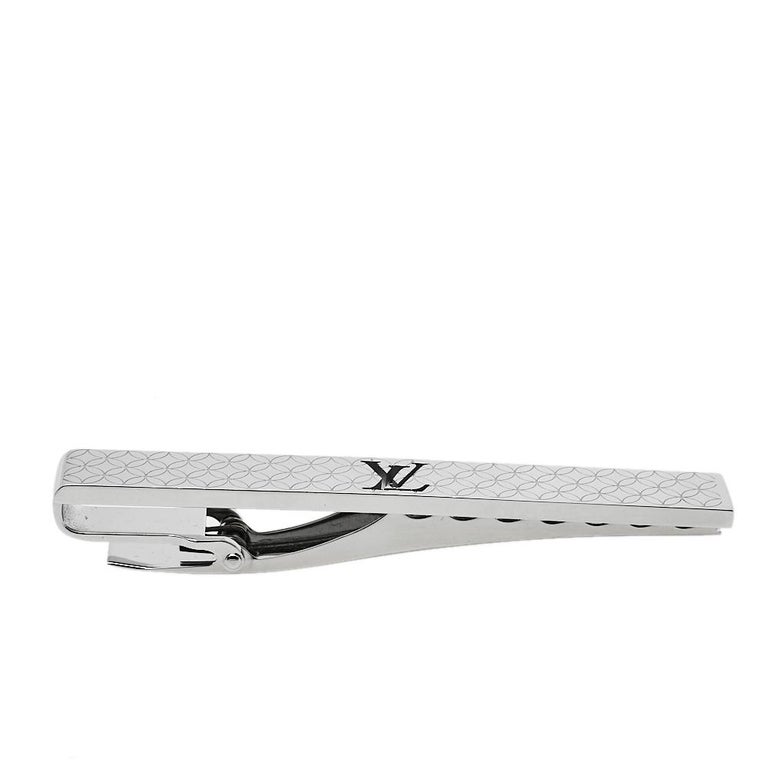 Louis Vuitton Champs Elysées Tie Bar - Silver-Tone Metal Tie Pins