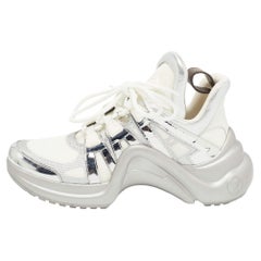 Louis Vuitton Sneakers Trainer Triple White at 1stDibs