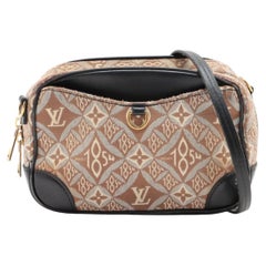 Louis Vuitton Seit 1854 Deauville Mini Schwarz x Braun