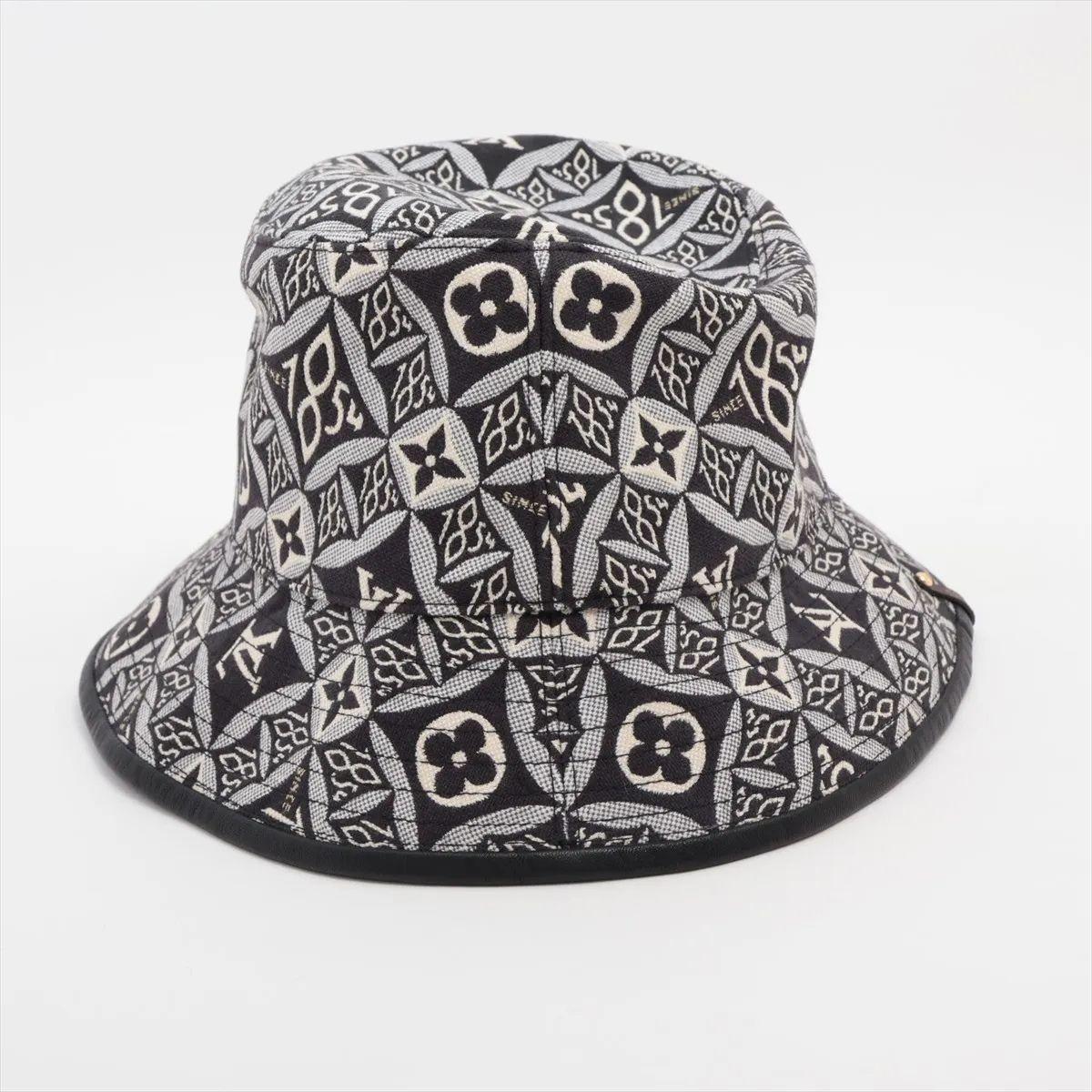Louis Vuitton Seit 1854 Jacquard Bob Eimer Hut Schwarz für Damen oder Herren im Angebot