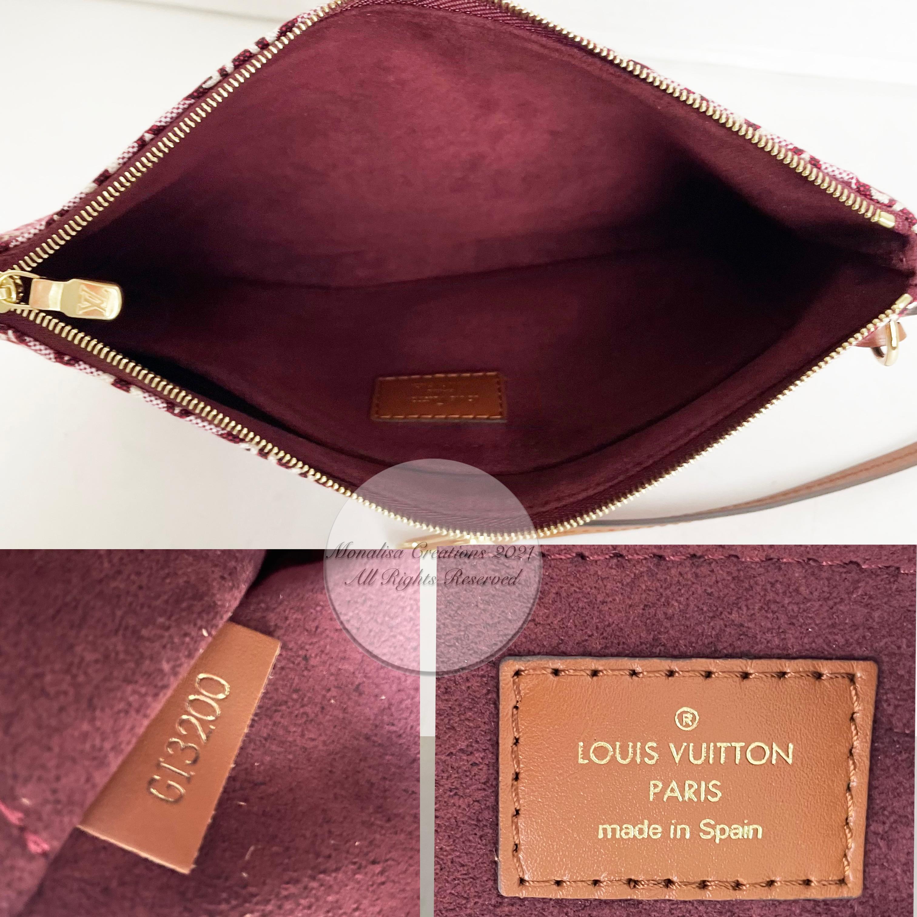 Louis Vuitton Since 1854 Neverfull Tote Bag Bordeaux + Removable Pouch in Box  11