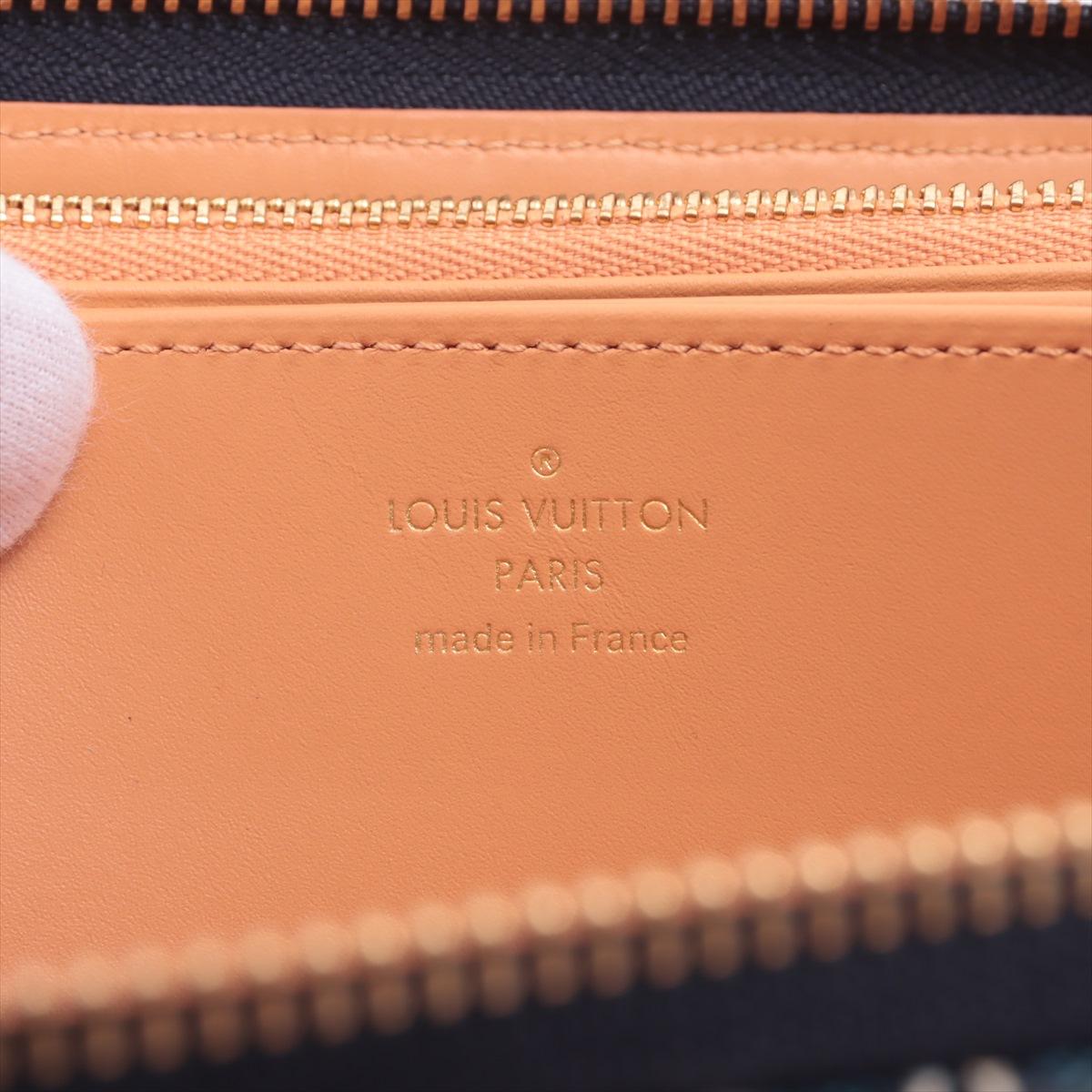 Louis Vuitton Since 1854 Zippy Long Wallet Blue 6