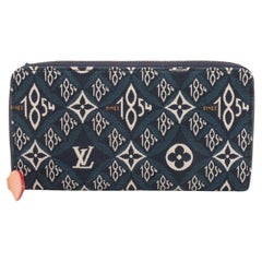 Louis Vuitton Since 1854 Zippy Long Wallet Blue
