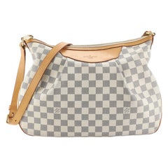 Louis Vuitton Siracusa Handbag Damier MM