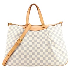 Louis Vuitton Siracusa Handbag Damier MM