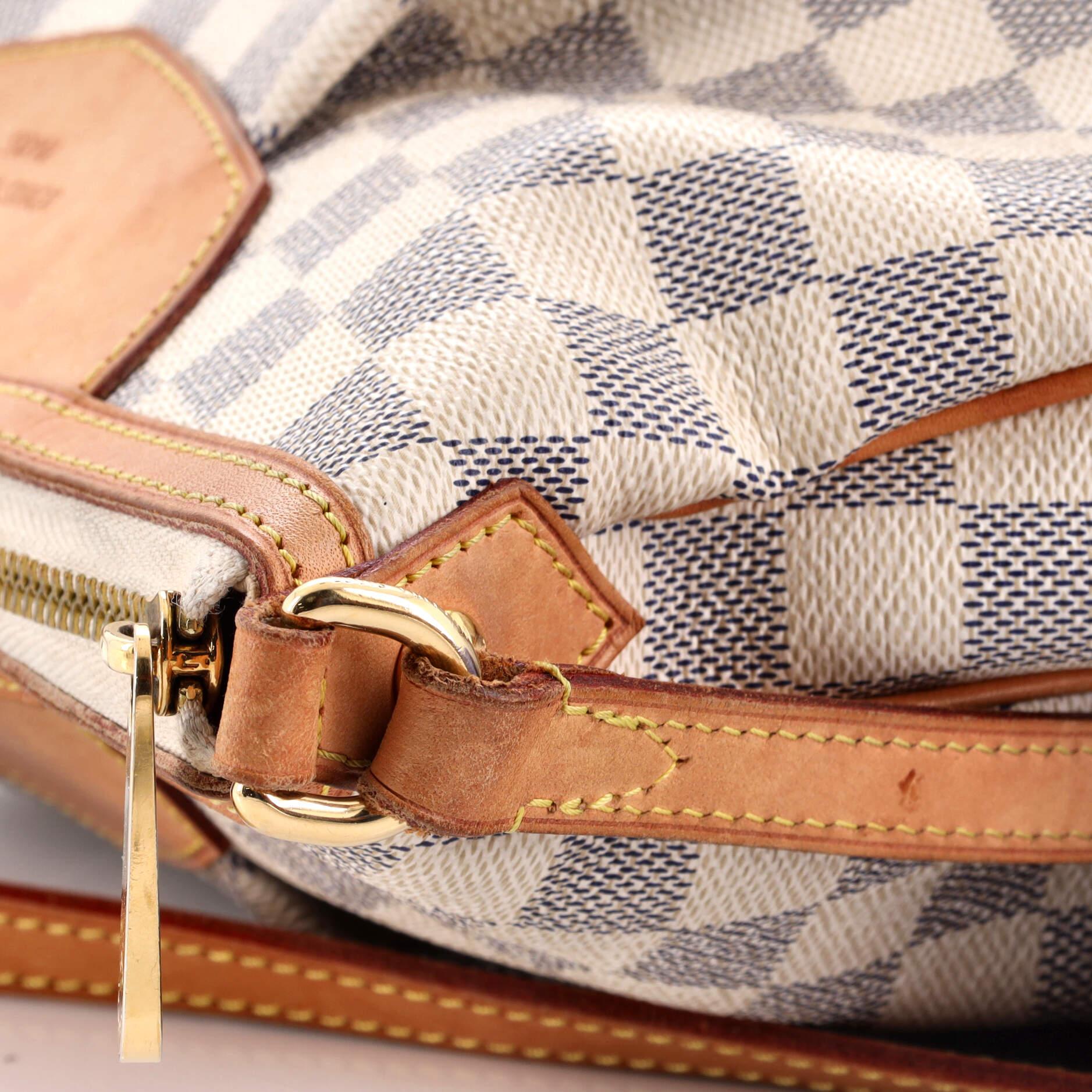 Louis Vuitton Siracusa Handbag Damier PM For Sale 5