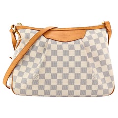 Louis Vuitton Siracusa Handbag Damier PM