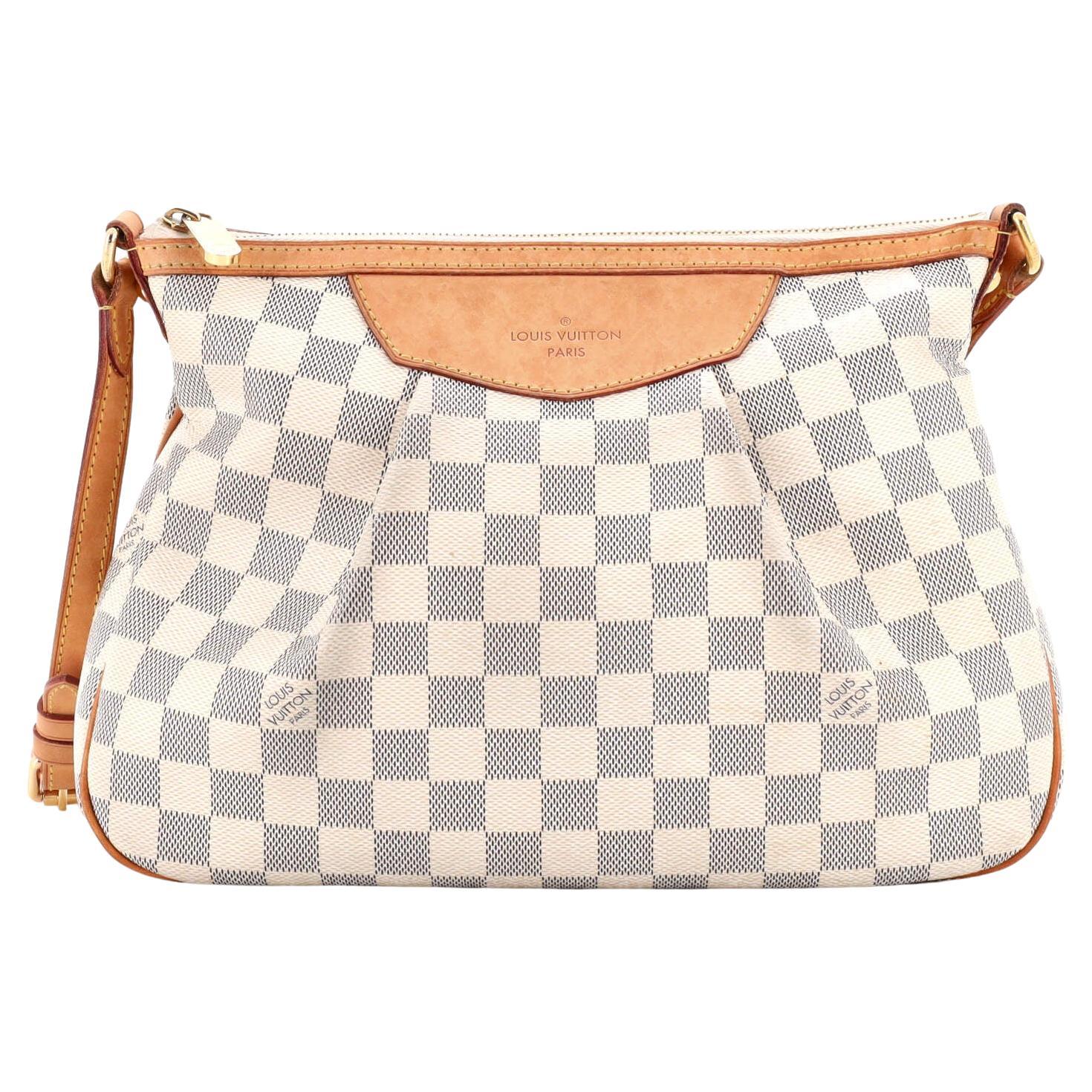 Louis Vuitton Siracusa Handbag Damier PM For Sale