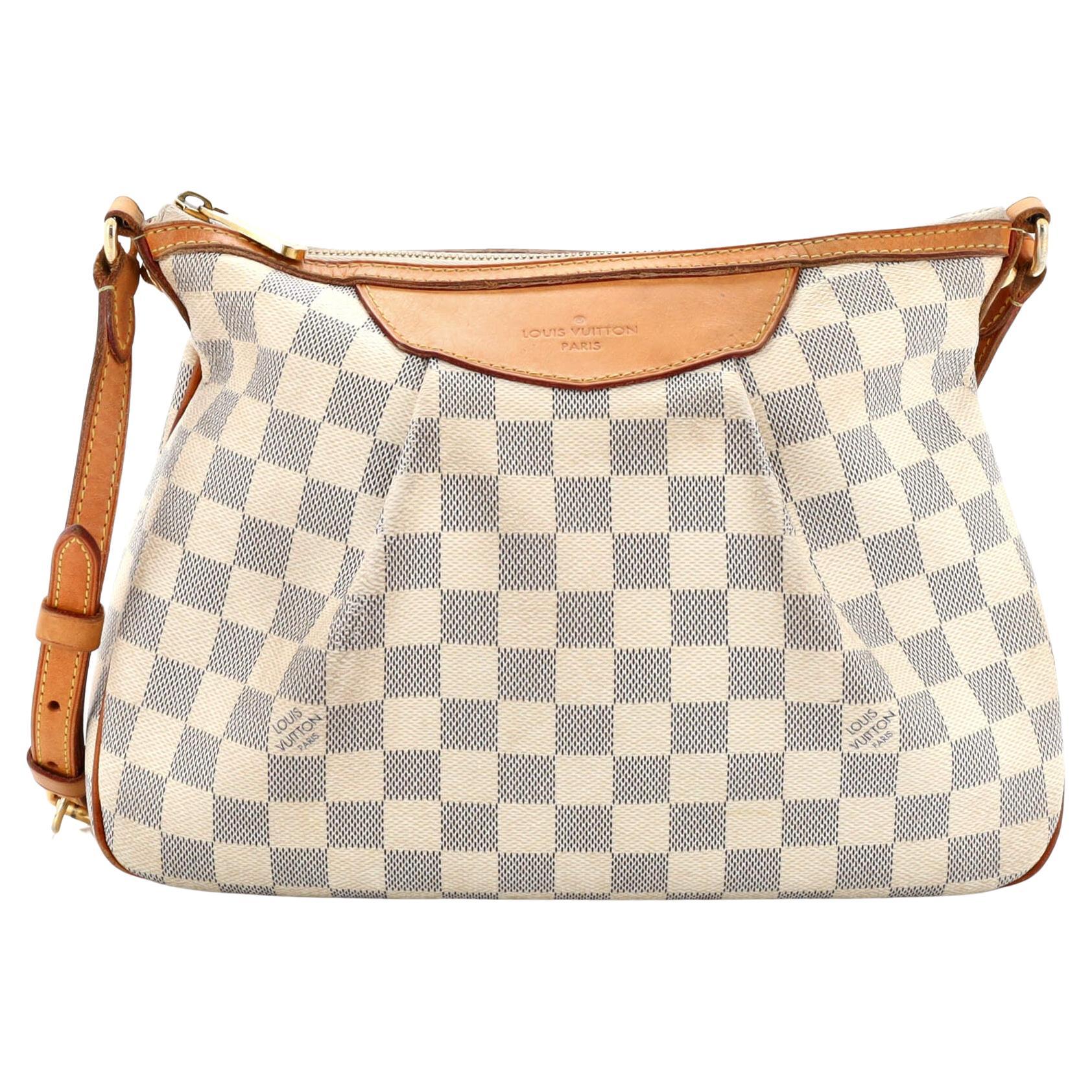 Louis Vuitton Siracusa Handbag Damier PM For Sale