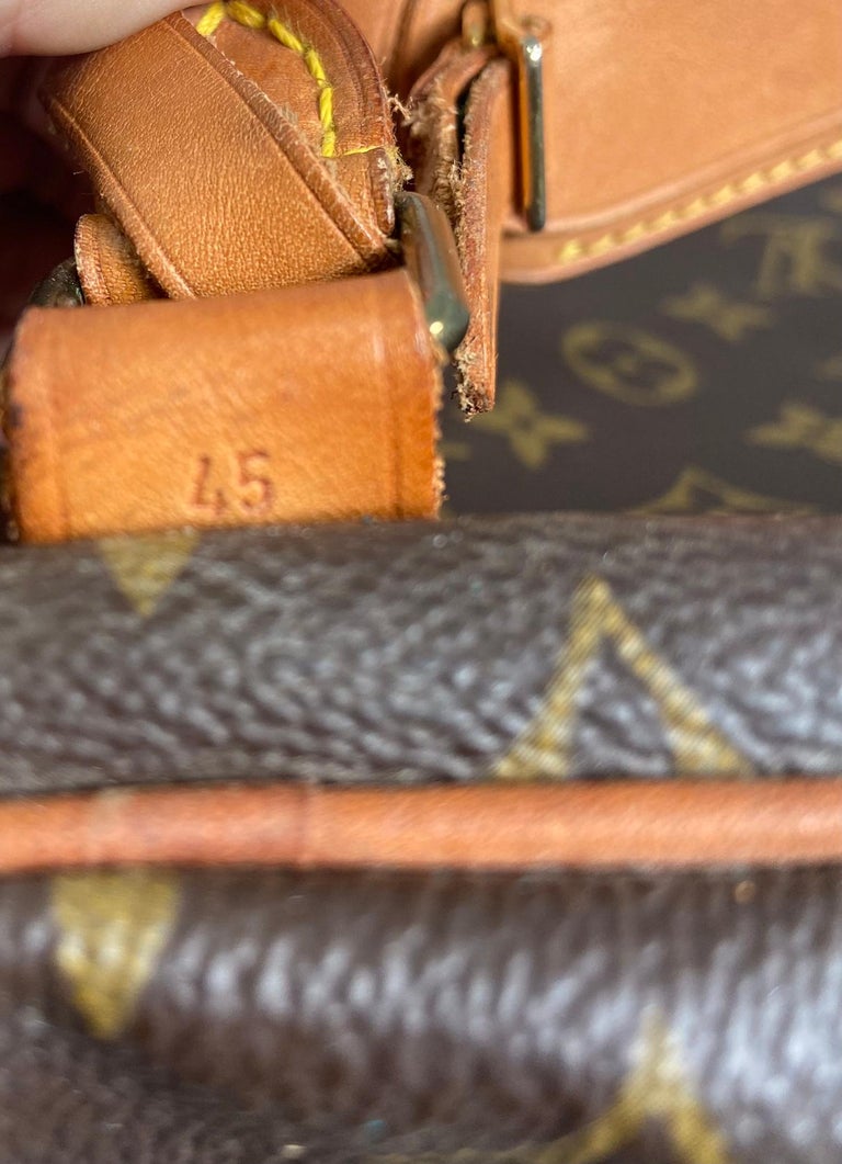 LOUIS VUITTON Sirius 45 Carry On Over Night Travel Bag For Sale at 1stDibs