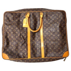 Louis Vuitton Sirius 60 Monogram Garment Reisetasche Braun - Preowned