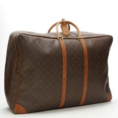 LOUIS VUITTON Sirius 70 brown LV monogram canvas large travel bag