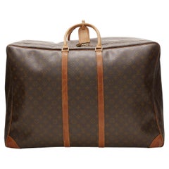 LOUIS VUITTON Sirius 70 brown LV monogram canvas large travel bag