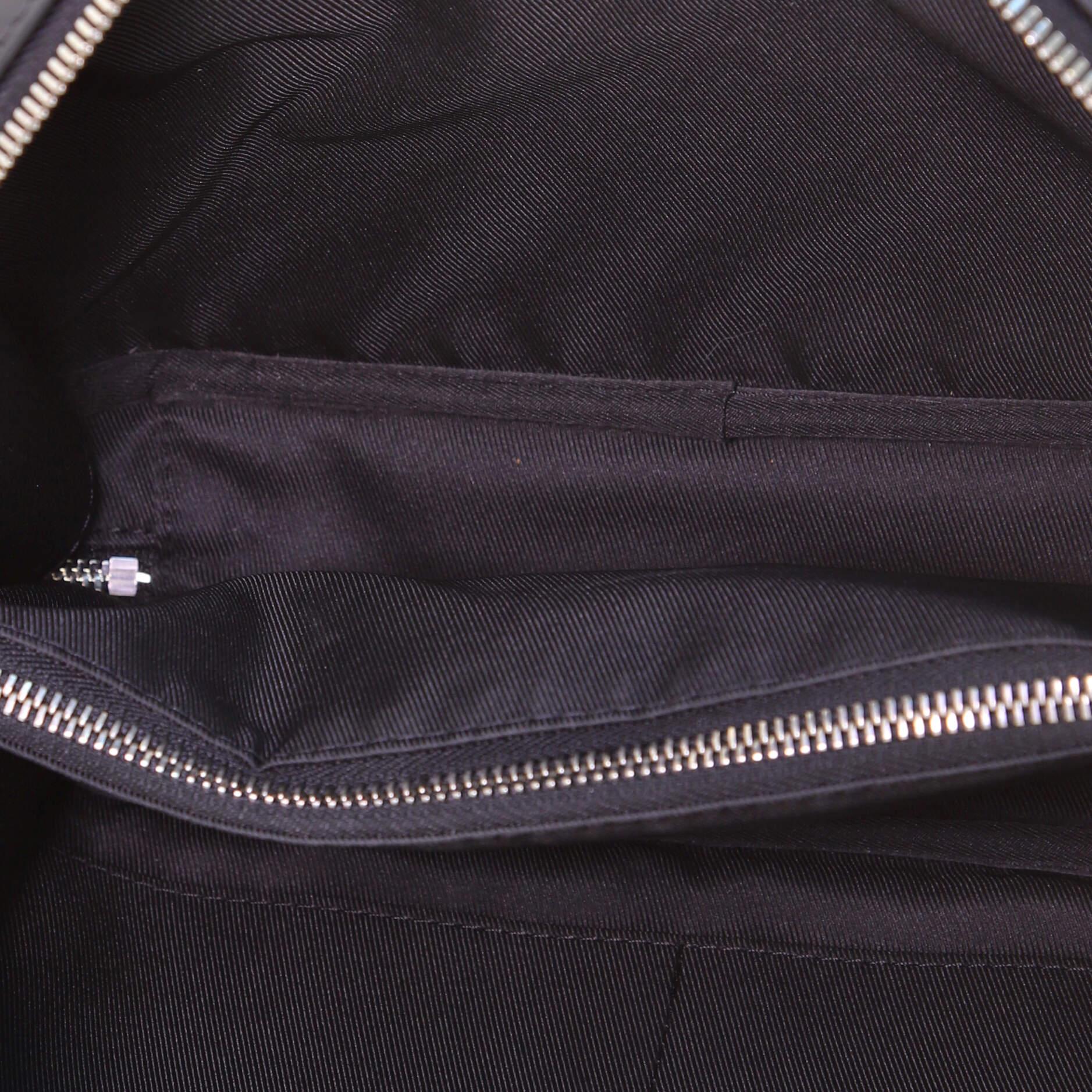Black Louis Vuitton Sirius Messenger Bag Damier Infini Leather