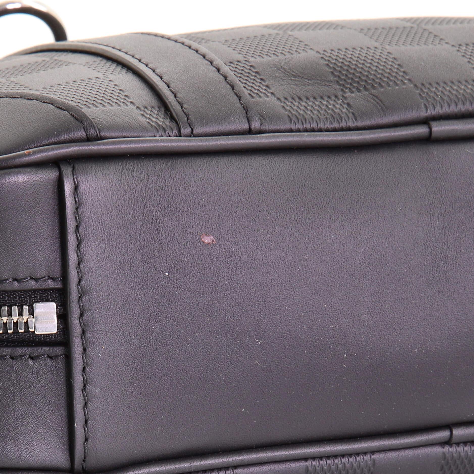 Louis Vuitton Sirius Messenger Bag Damier Infini Leather In Good Condition In NY, NY
