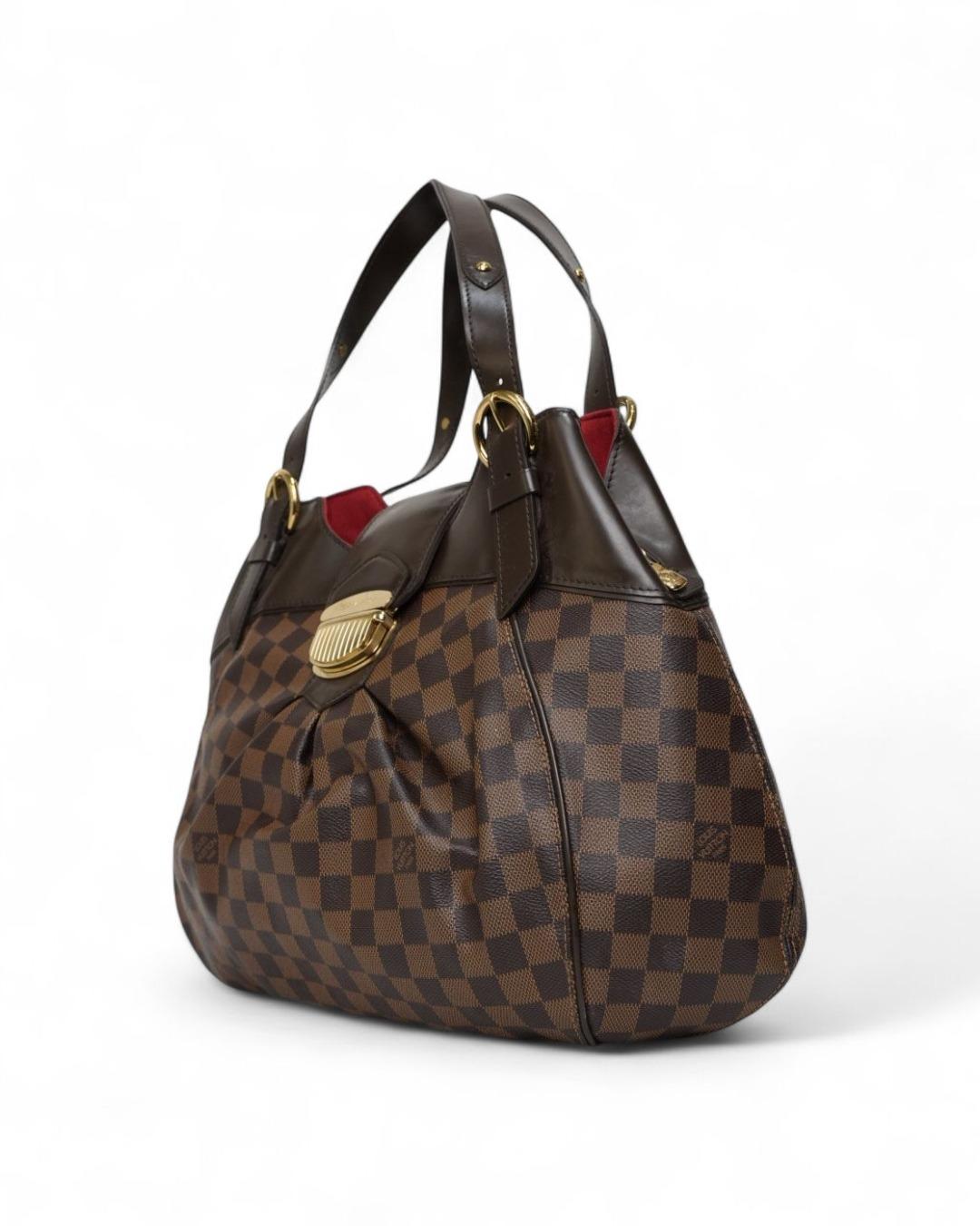 Louis Vuitton Sistina GM Damier Ebene (Black) im Angebot