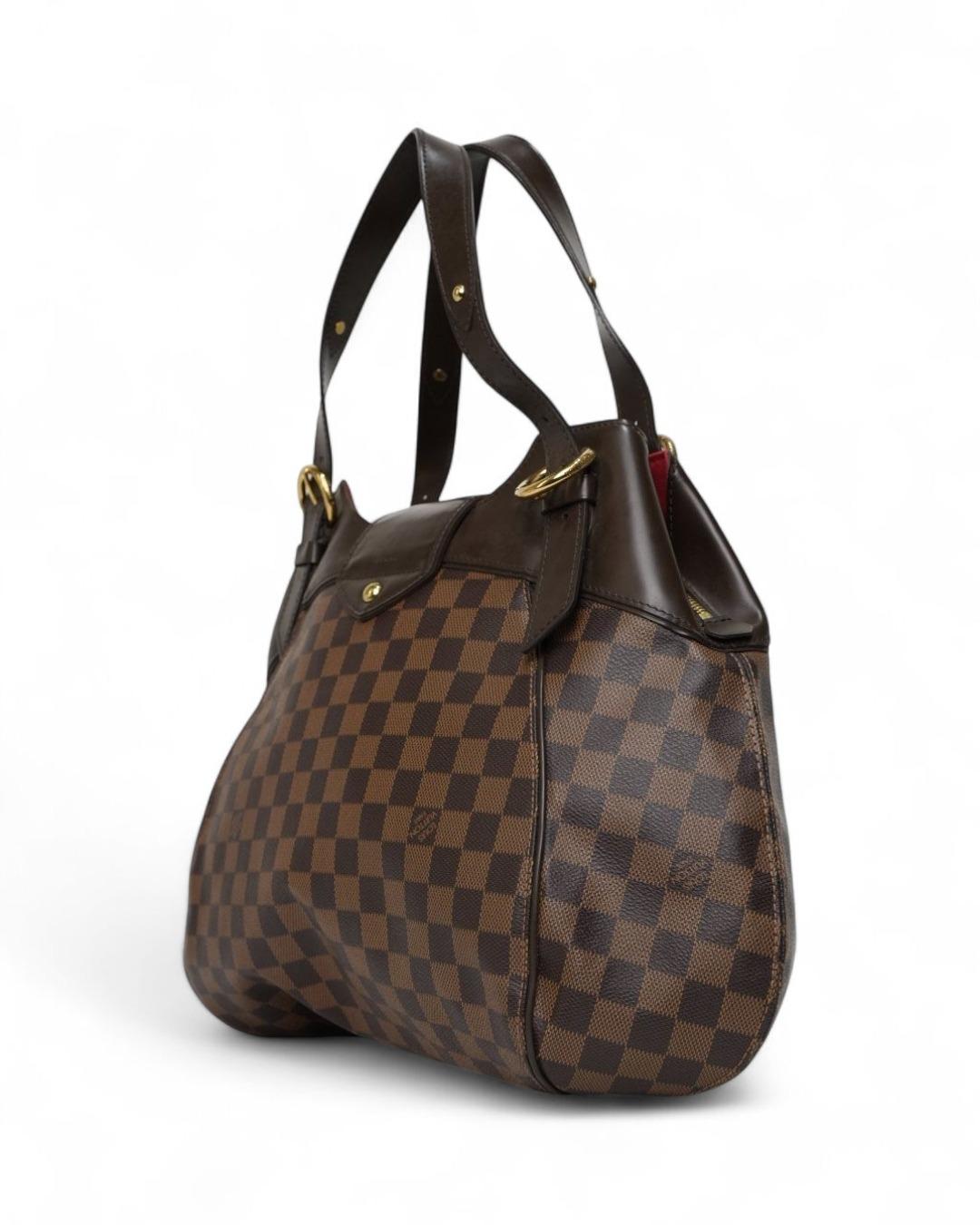 Louis Vuitton Sistina GM Damier Ebene im Angebot 4