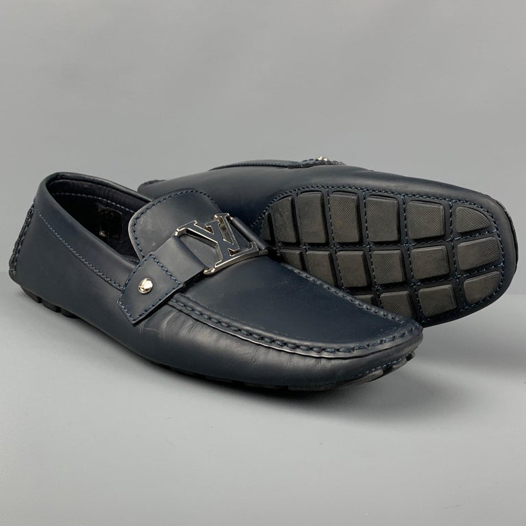 Louis Vuitton Major Loafer Navy. Size 06.5