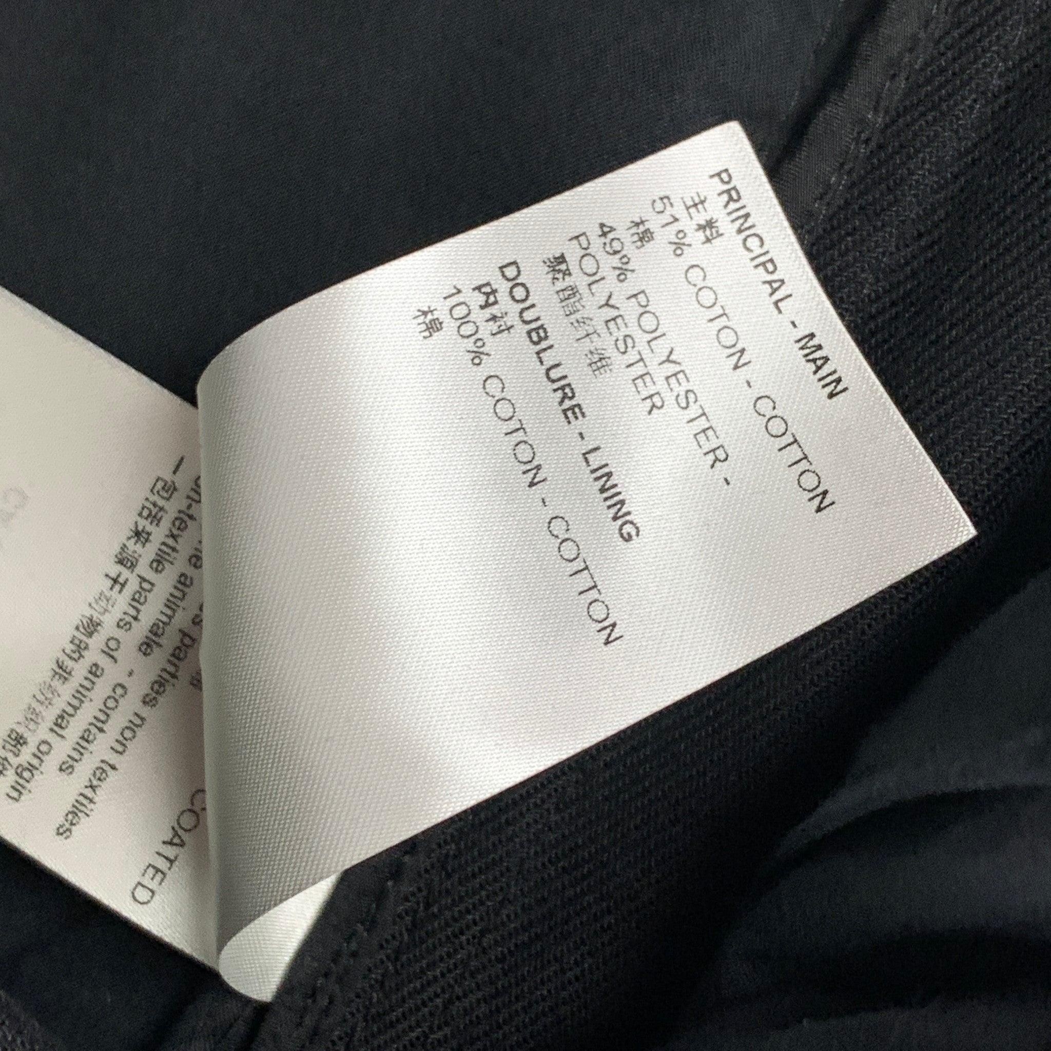 LOUIS VUITTON Größe 2 Schwarzes Bermuda-Kleid aus Baumwolle und Polyester im Angebot 2
