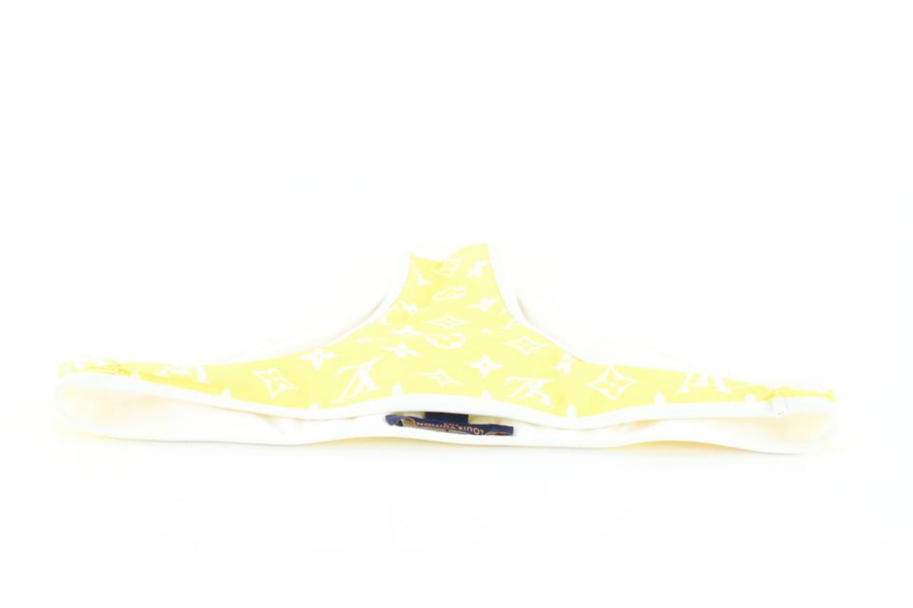 Louis Vuitton Size 34  Extra Small Yellow Monogram Bikini 82lk727s For Sale 2