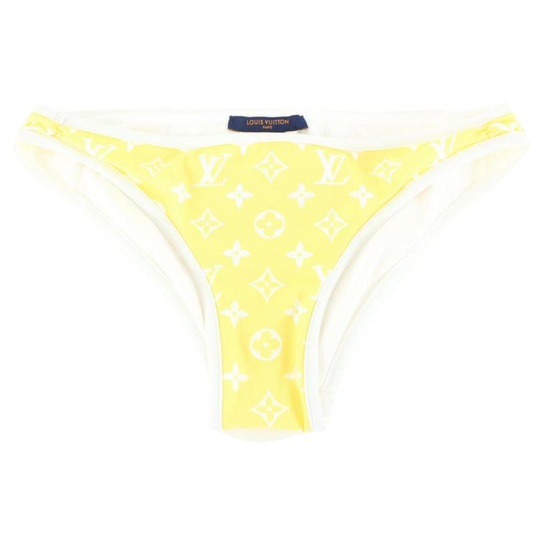 Louis Vuitton Size 36 Small Yellow Monogram Bikini 4lz822s For Sale at  1stDibs