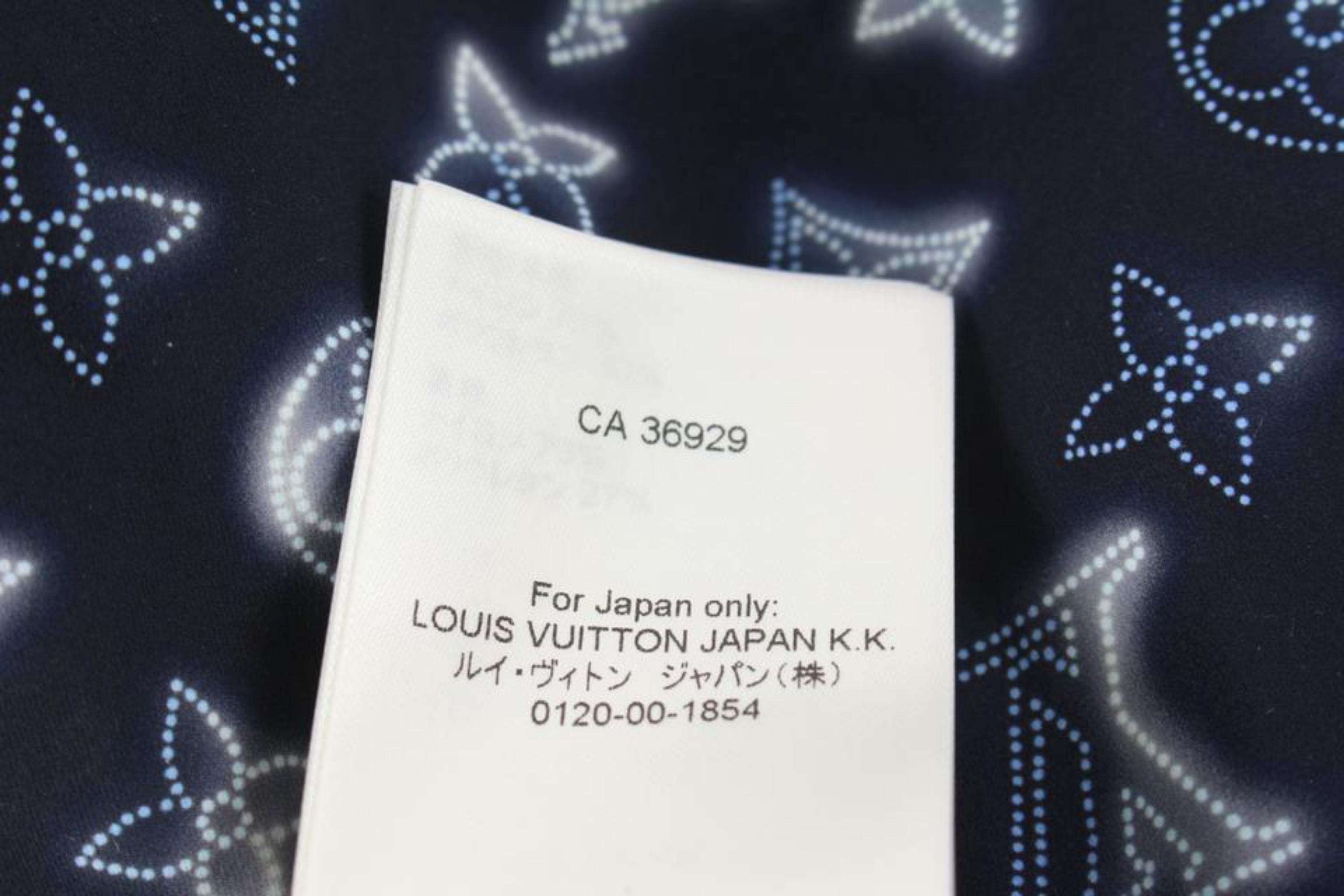 Louis Vuitton Size 36 Navy Mahina Monogram One-Piece Bathing Swim Suit 1112lv62 3