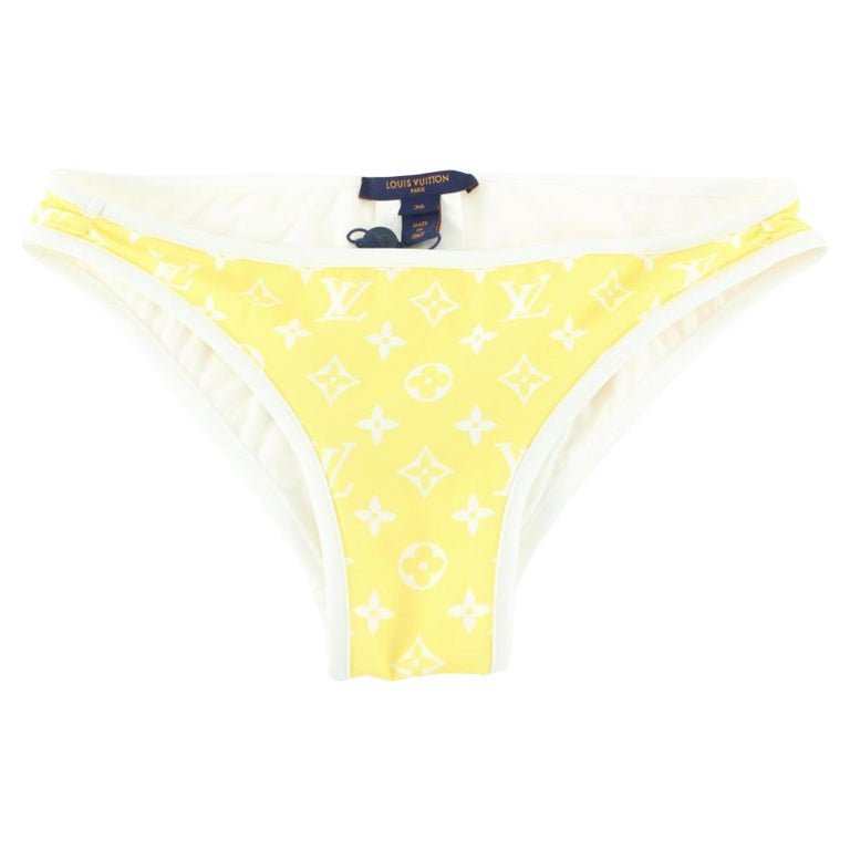 HOT Louis Vuitton White Luxury Bikini Set Swimsuit Jumpsuit Beach