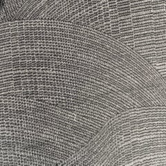 LOUIS VUITTON Size 40 Grey Swirls Wool Silk Sport Coat