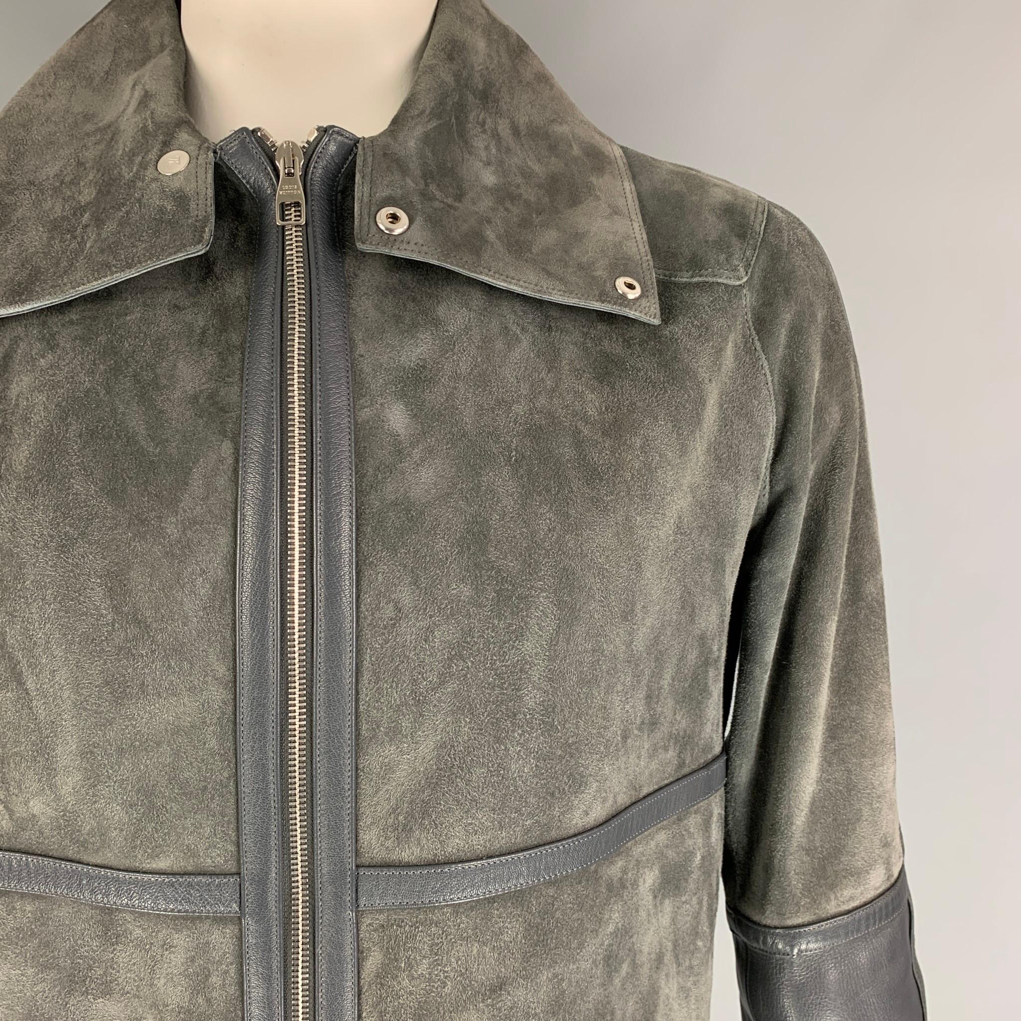 Louis Vuitton Monogram Jacket Grey - 2 For Sale on 1stDibs  louis vuitton  grey jacket, louis vuitton gray jacket, grey lv windbreaker